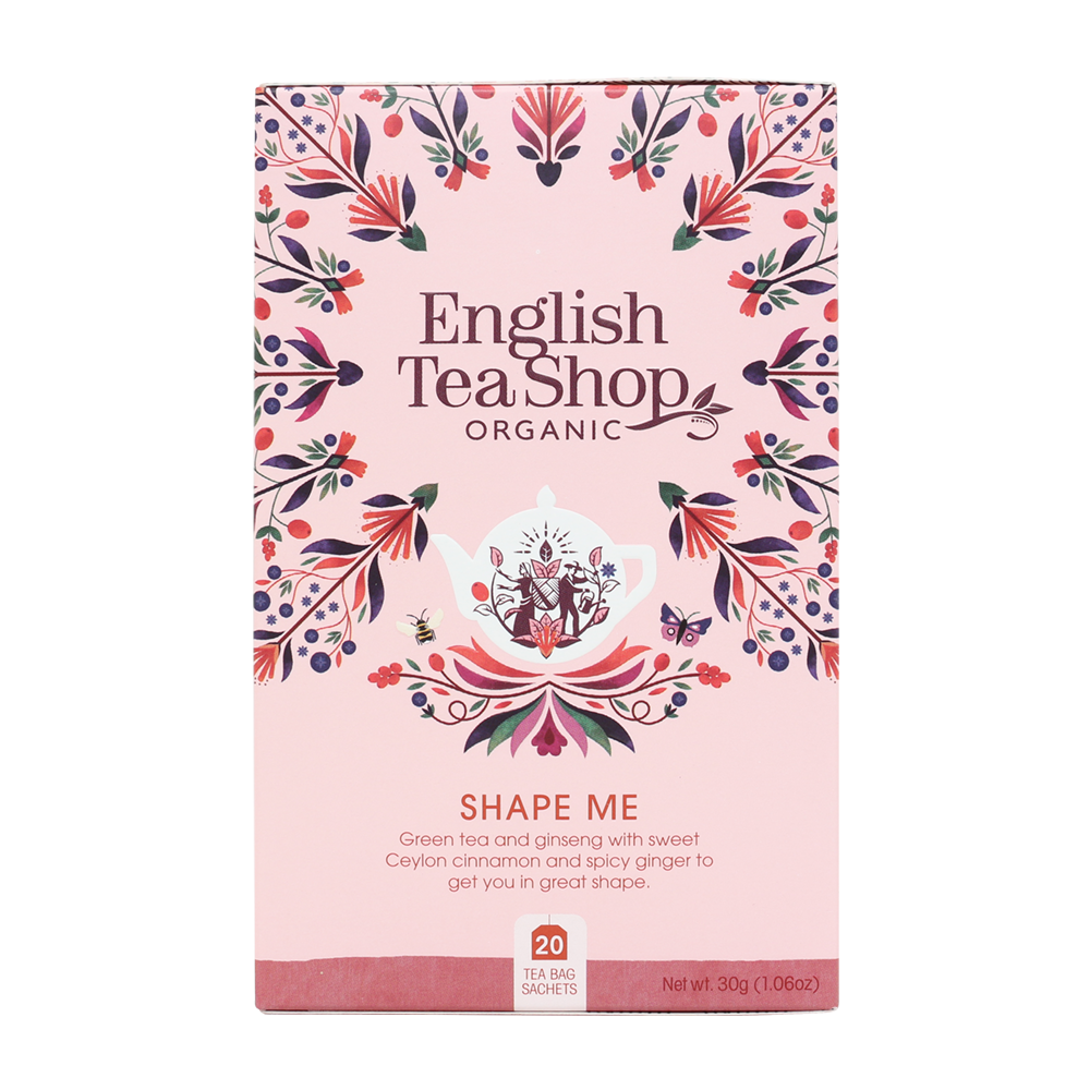 English Tea Shop Organic Wellness Tea Shape Me 20pc x 6 boxes