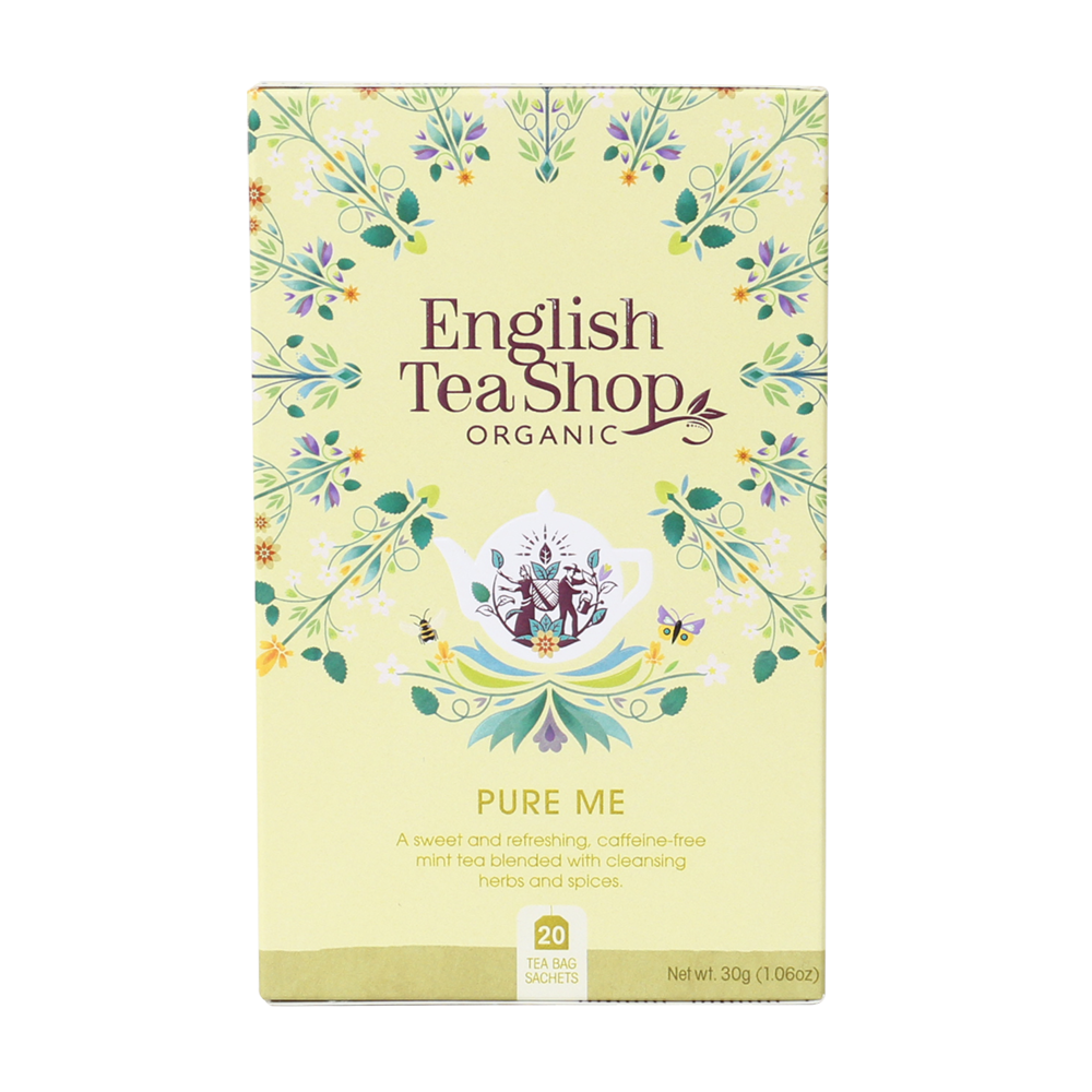 English Tea Shop Organic Wellness Tea Pure Me 20pc x 6 boxes