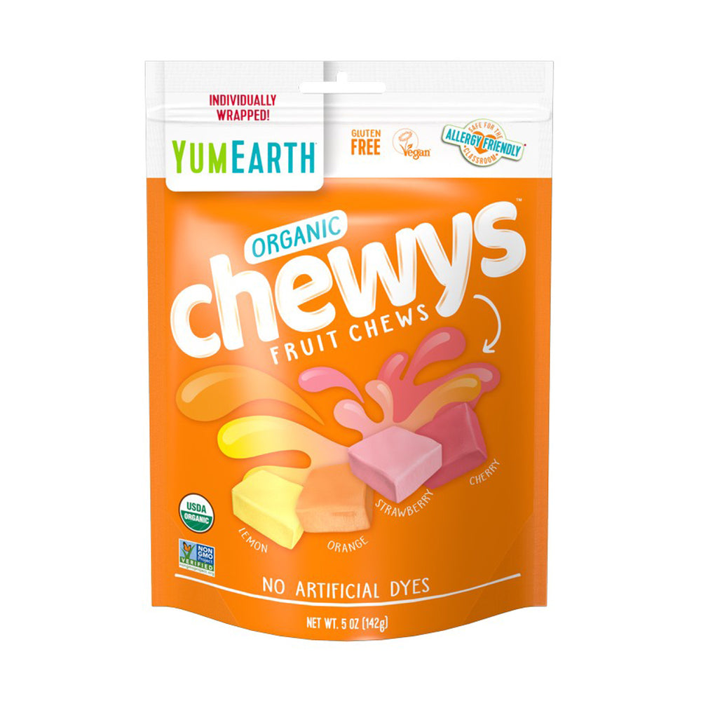 Yum Earth Organic Fruit Chews 142g x 6