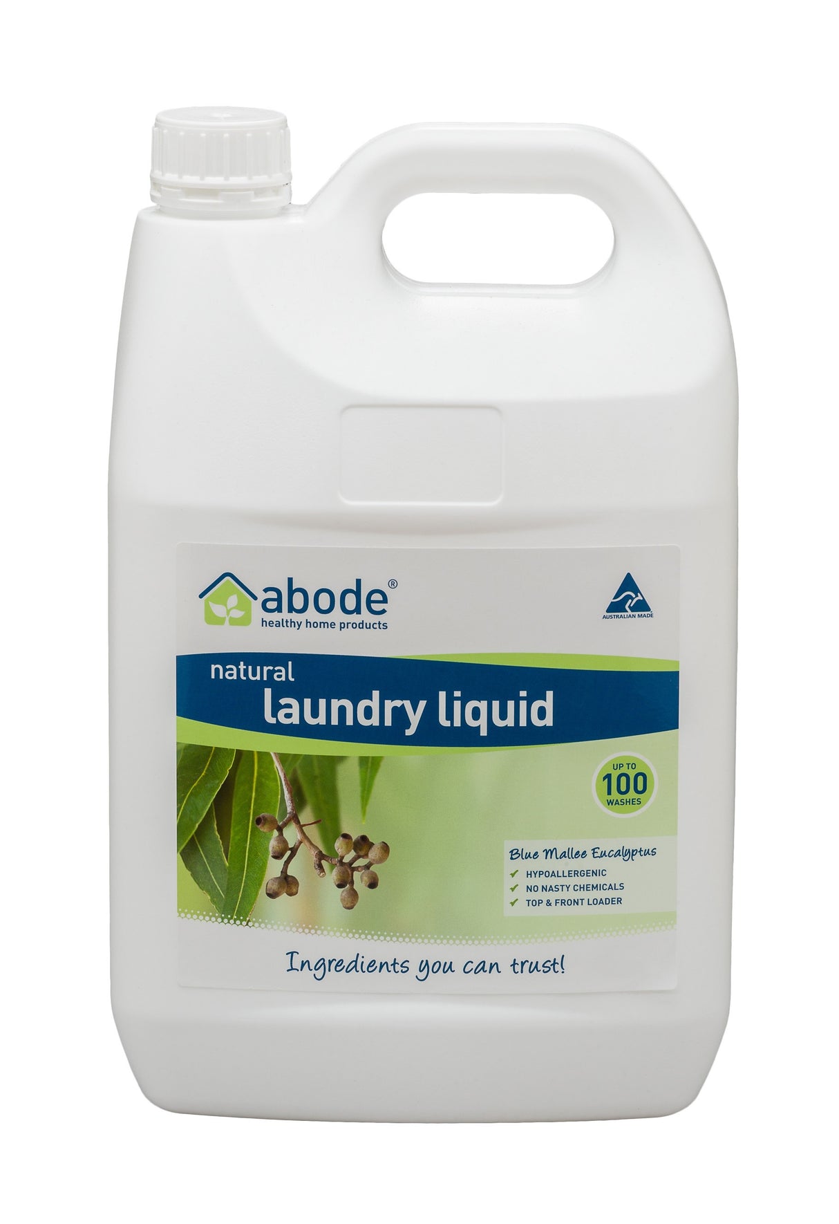 Abode Laundry Liquid Eucalyptus 4L