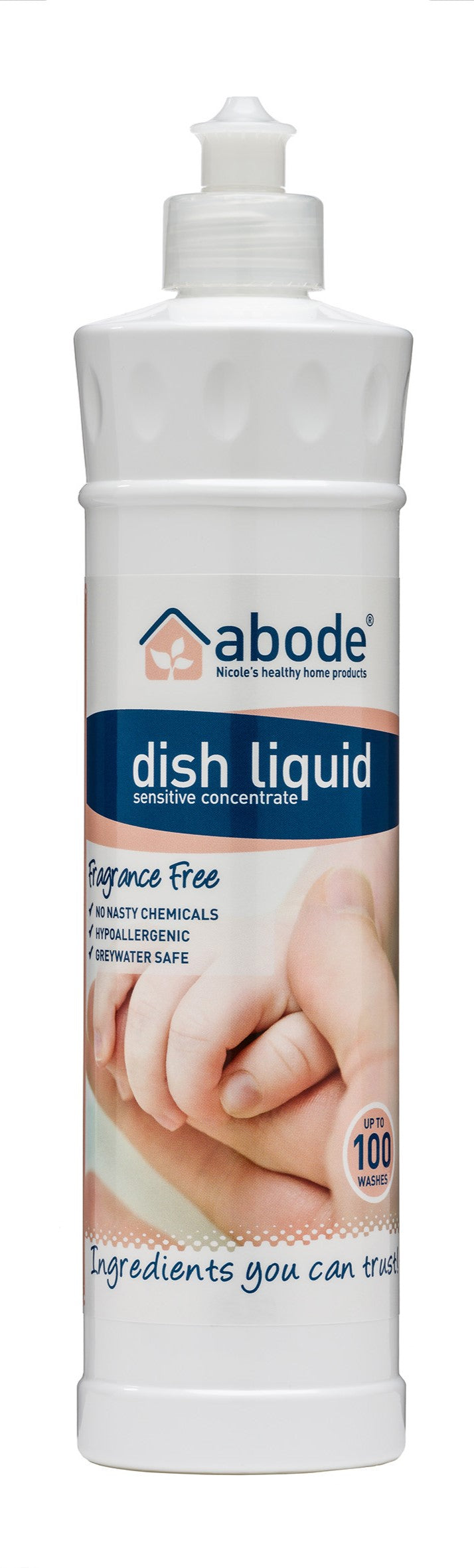 Abode Dish Liquid Concentrate Zero 500ml