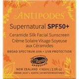 Antipodes Supernatural SPF50+ Ceramide Silk Sunscreen 60ml