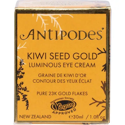 Antipodes Kiwi Seed Gold Luminous Eye Cream 30ml