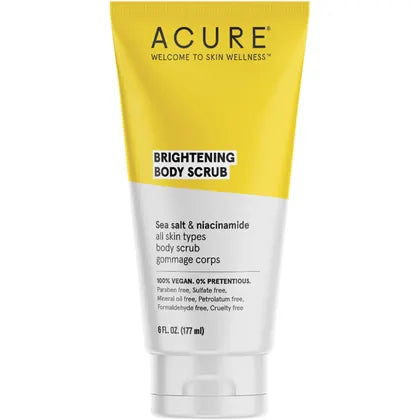 Acure Brightening Body Scrub 177ml