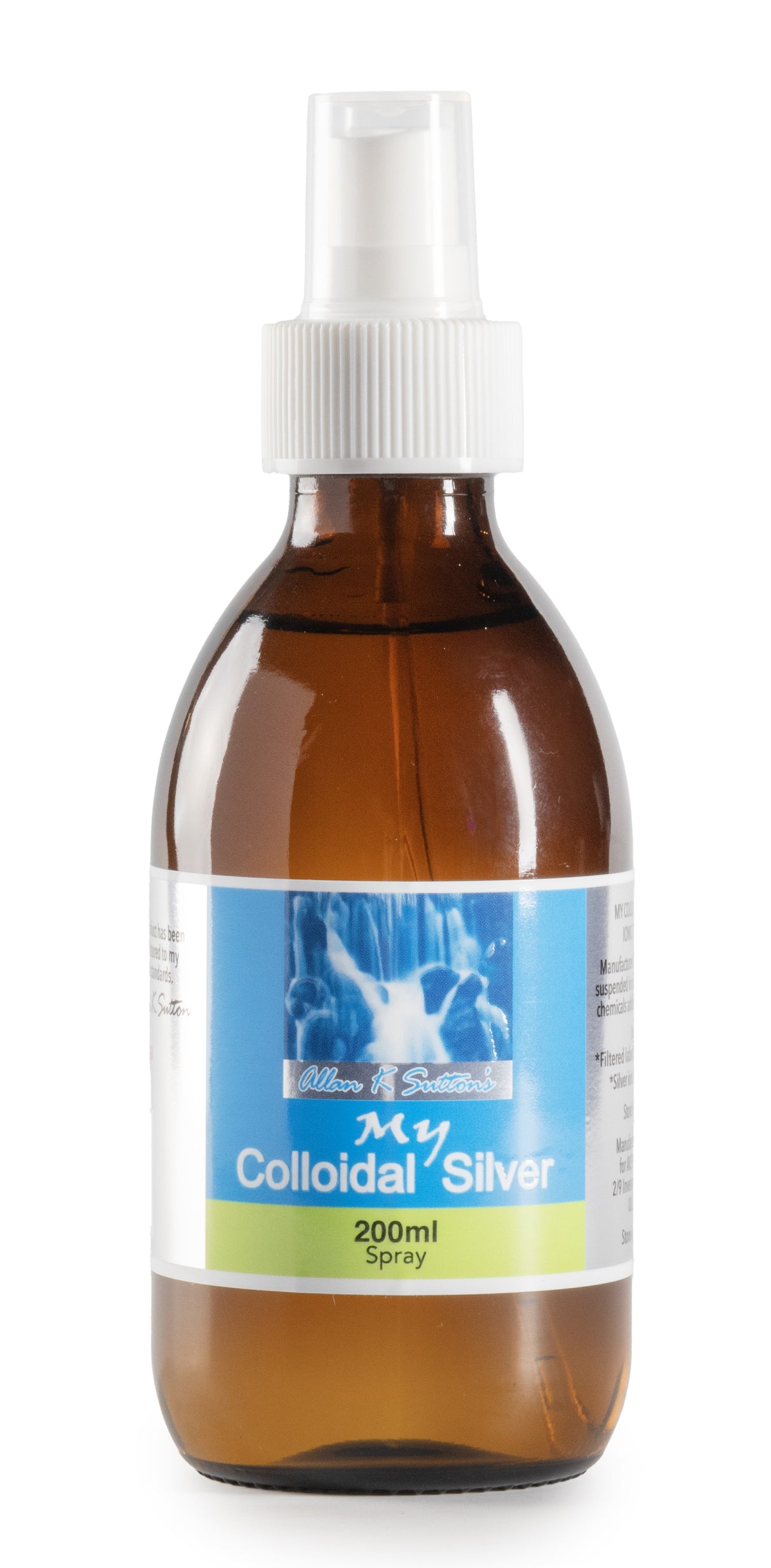 Allan Suttons My Colloidal Silver Spray 200ml