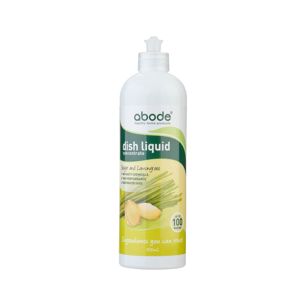 Abode Dish Liquid Ginger & Lemongrass 500ml