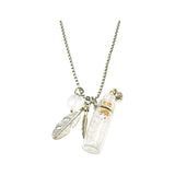 Amrita Court Aroma Necklace Crystal Bottle Clear Quartz