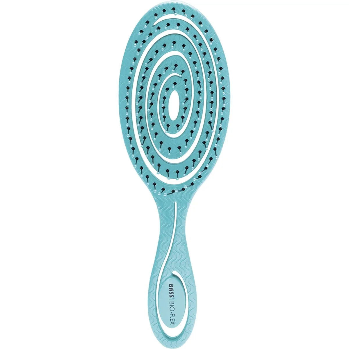 Bass Brushes Bio-Flex Detangler Hair Brush - Teal