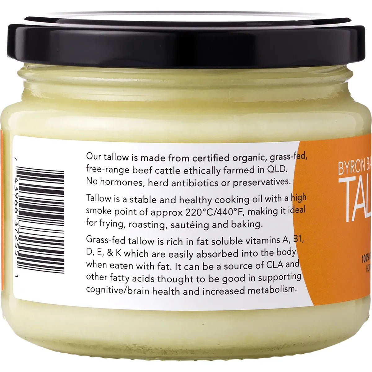 Byron Bay Tallow Organic Grass Fed Beef Tallow