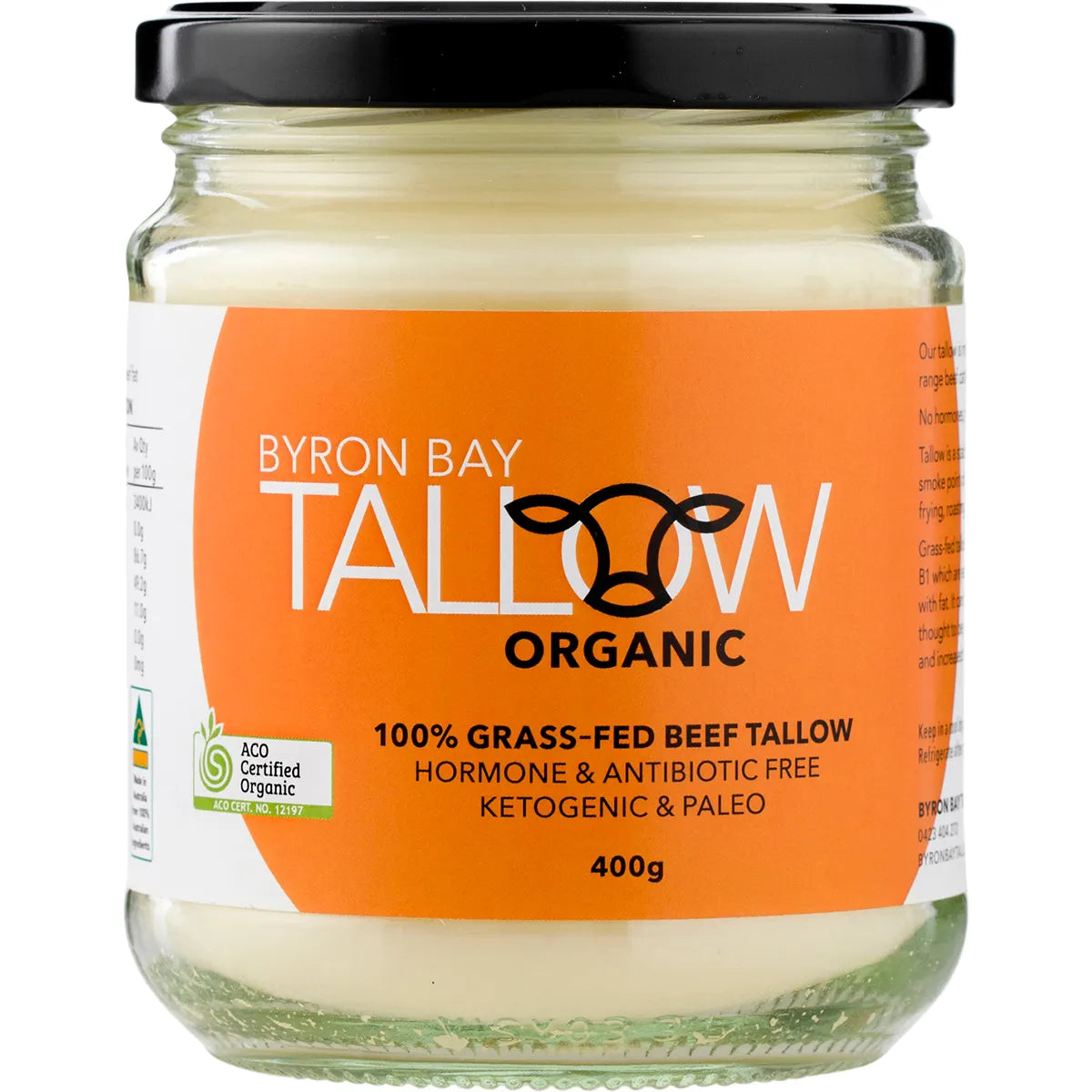 Byron Bay Tallow Organic Grass Fed Beef Tallow