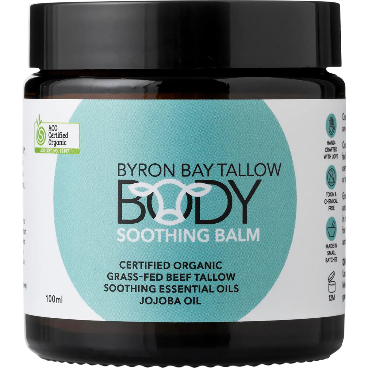 Byron Bay Tallow Body Soothing Balm 100ml