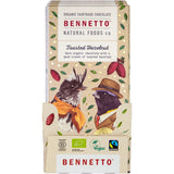 Bennetto Organic Dark Chocolate Toasted Hazelnut 80g x 12