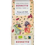 Bennetto Organic Dark Chocolate Orange with Chilli 80g x 12