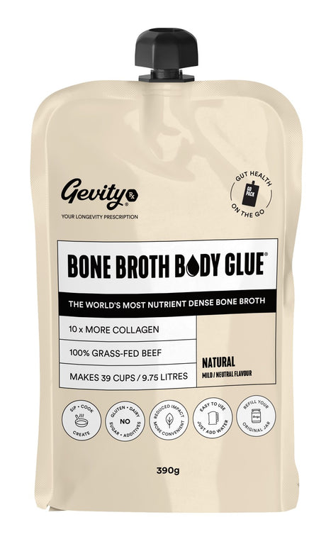 Gevity Rx BoneBroth Body Glue Go Pouch - Natural