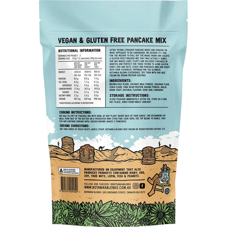 Botanika Blends Vegan & Gluten Free Pancake Mix Original 120g