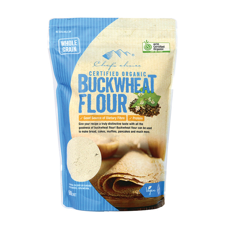 Chef's Choice Organic Buckwheat Flour 500g