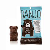 The Carob Kitchen Banjo Carob Bear 8 Pack (120g Net)