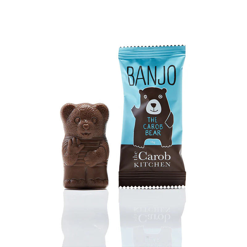 The Carob Kitchen Banjo Carob Bear 50x15g