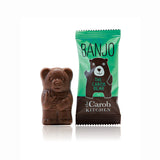 The Carob Kitchen Banjo Mint Carob Bear 50-pack of 15g