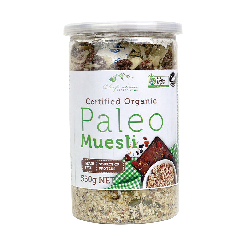 Chef's Choice Organic Paleo Muesli 550g