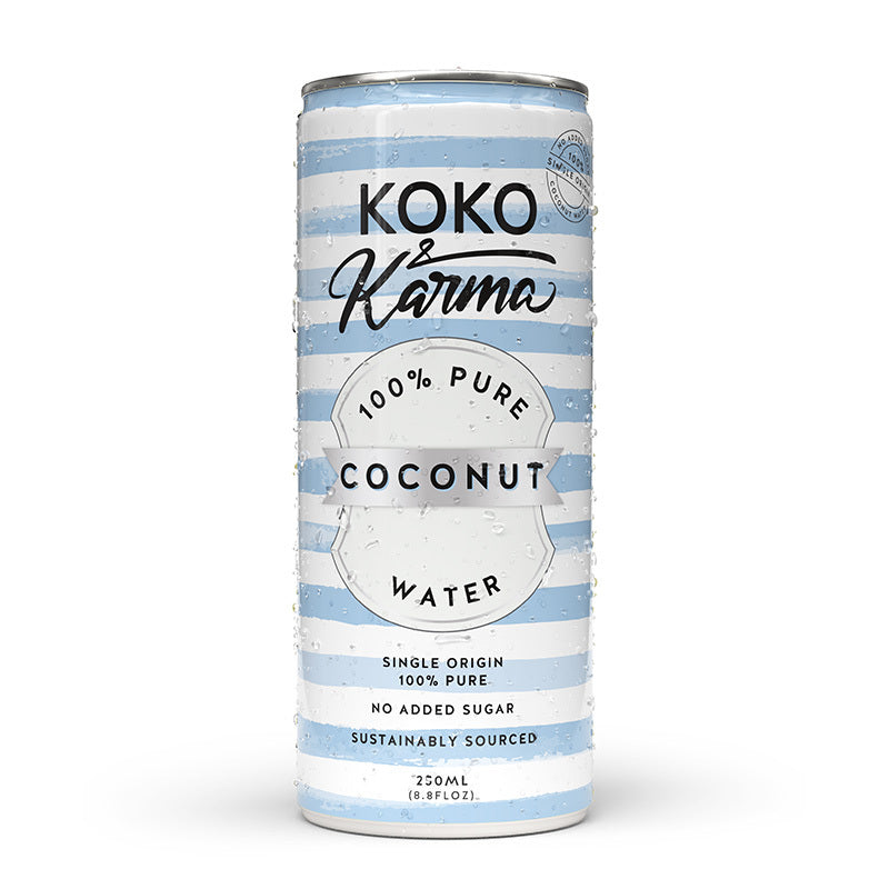 Koko & Karma Coconut Water - 100% Pure 250ml x 12