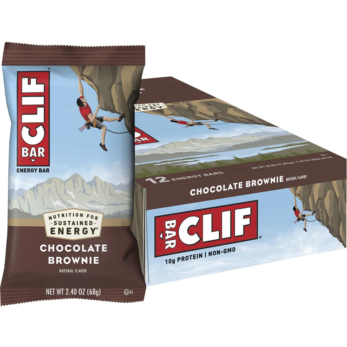 Clif Bar Energy Bar Chocolate Brownie 12x68g