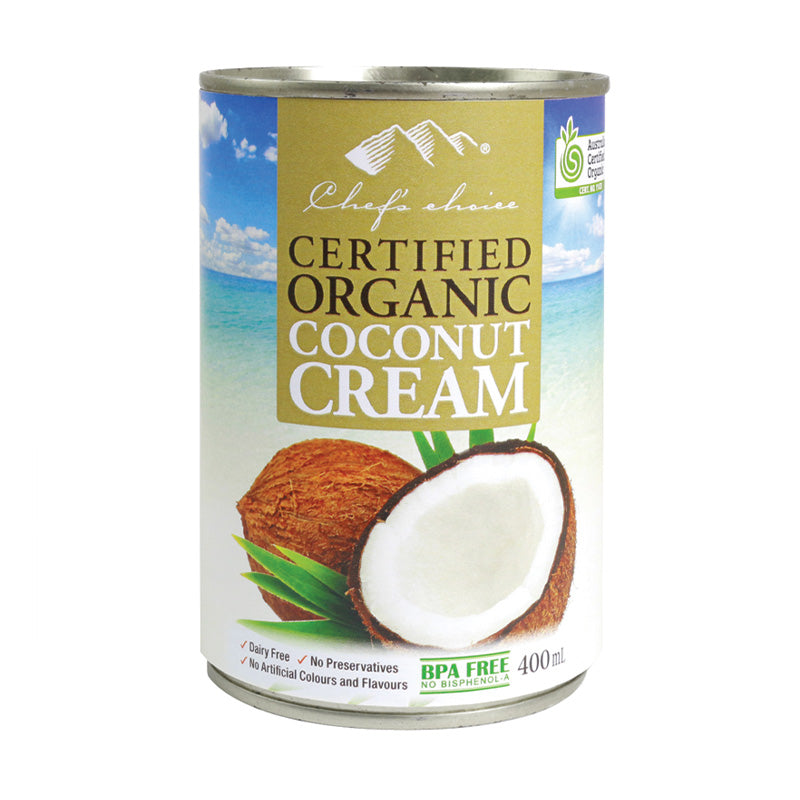 Chef's Choice Organic Coconut Cream 400ml