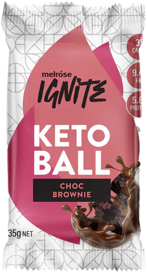 Melrose Ignite Keto Ball Choc Brownie 35g