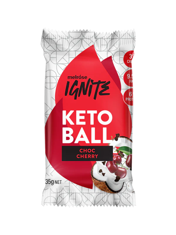 Melrose Ignite Keto Ball Choc Cherry 35g