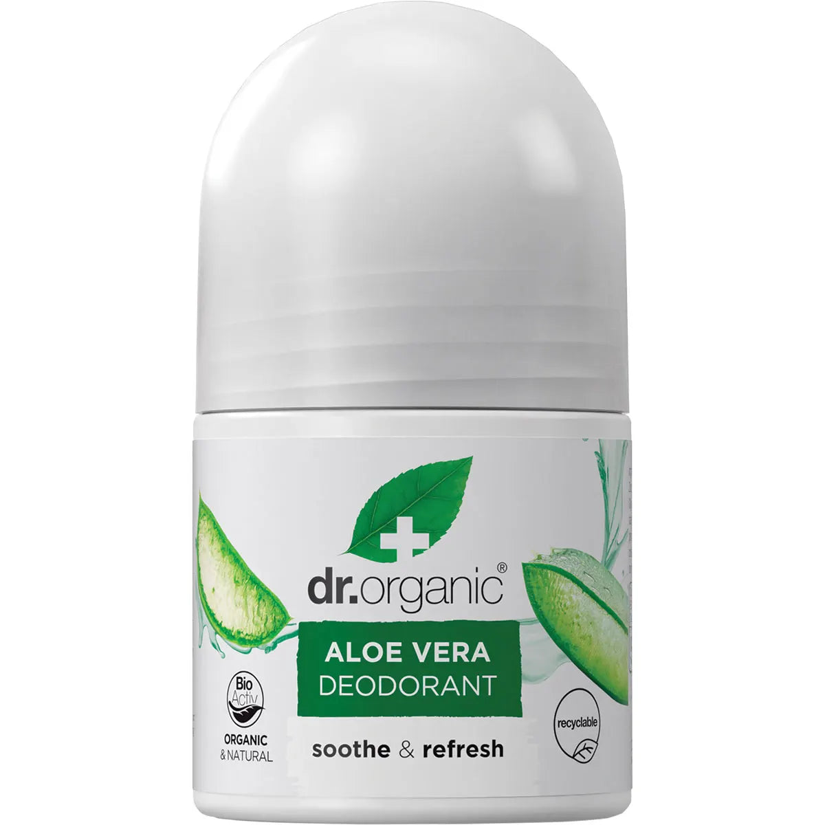 Dr Organic Roll-On Deodorant Aloe Vera 50ml