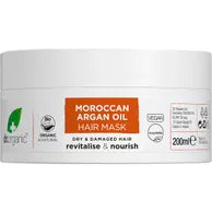 Dr Organic Hair Mask Moroccan Argan Oil 200ml