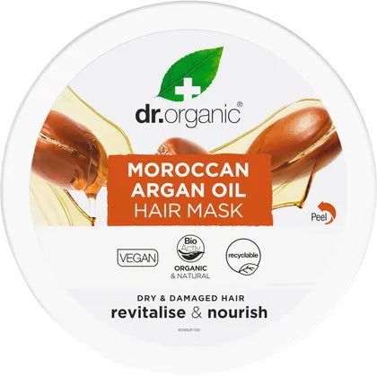 Dr Organic Hair Mask Moroccan Argan Oil 200ml