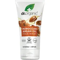 Dr Organic  Face Wash Moroccan Argan Oil 150ml