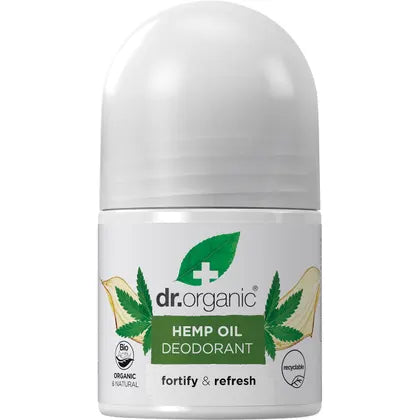 Dr Organic Roll-On Deodorant Hemp Oil 50ml