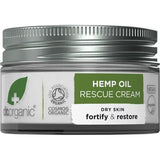 Dr Organic Rescue Cream Hemp Oil 50ml