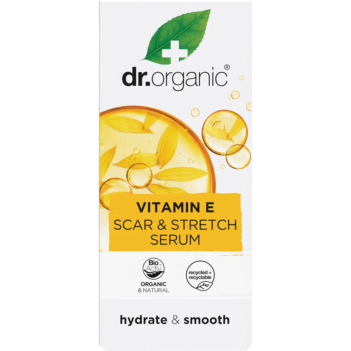 Dr Organic Scar & Stretch Serum Vitamin E 50ml