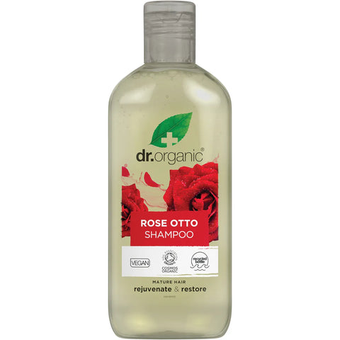 Dr Organic Rose Otto Shampoo 265ml CLEARANCE