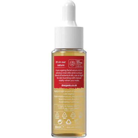 Dr Organic Facial Serum Rose Otto 30ml