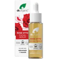 Dr Organic  Facial Serum Rose Otto 30ml