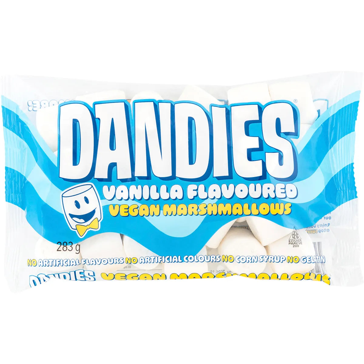 Dandies All Natural Vanilla Vegan Gelatin Free Marshmallow 283g