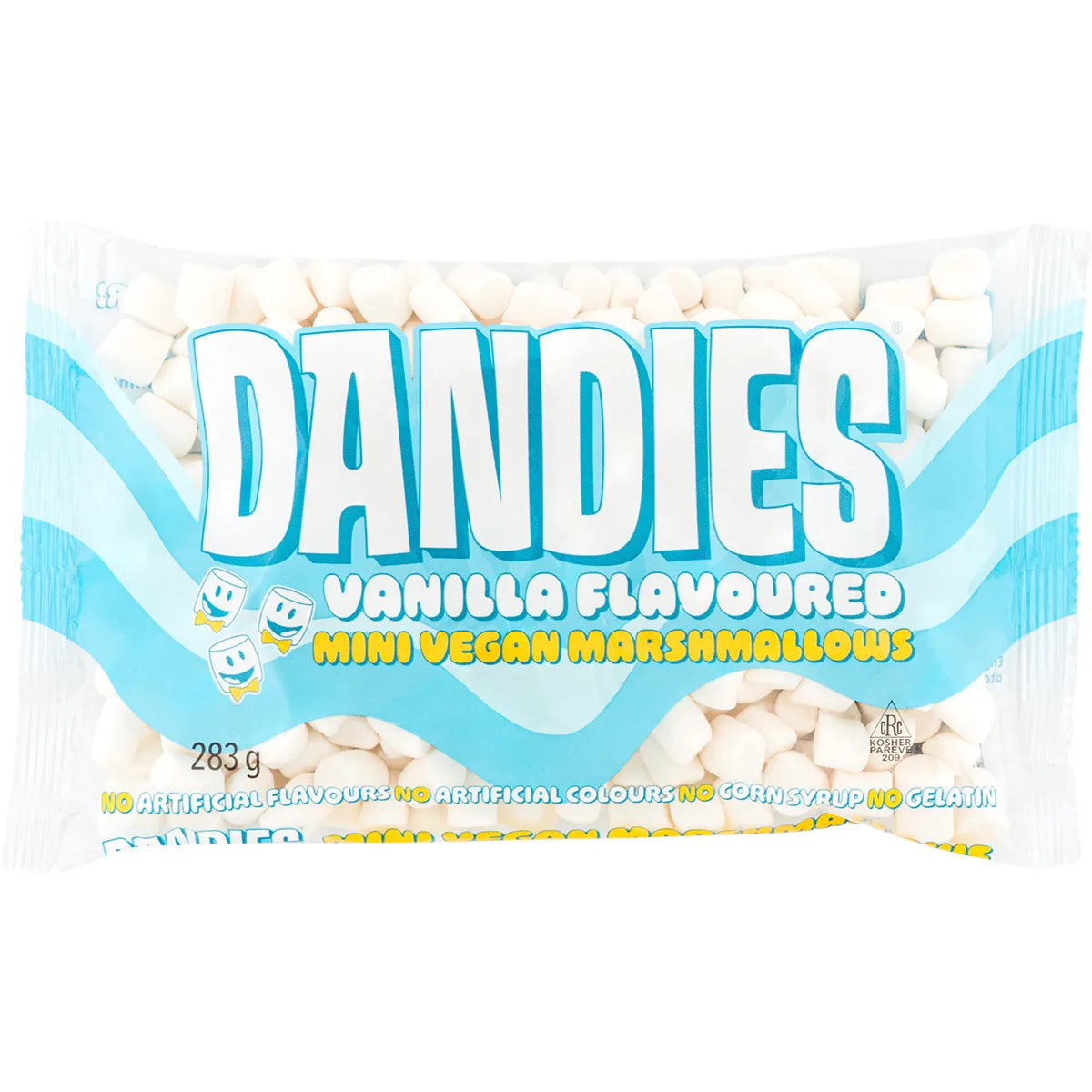 Dandies Vegan Vanilla Marshmallows Mini Size 283g