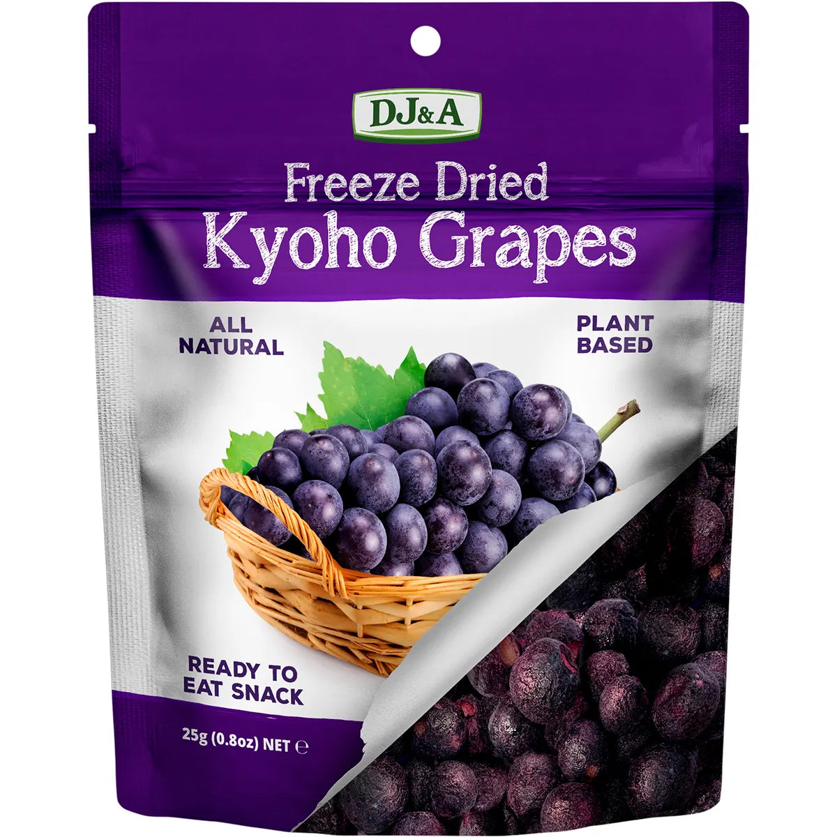 DJ&A Freeze Dried Kyoho Grapes 10x25g