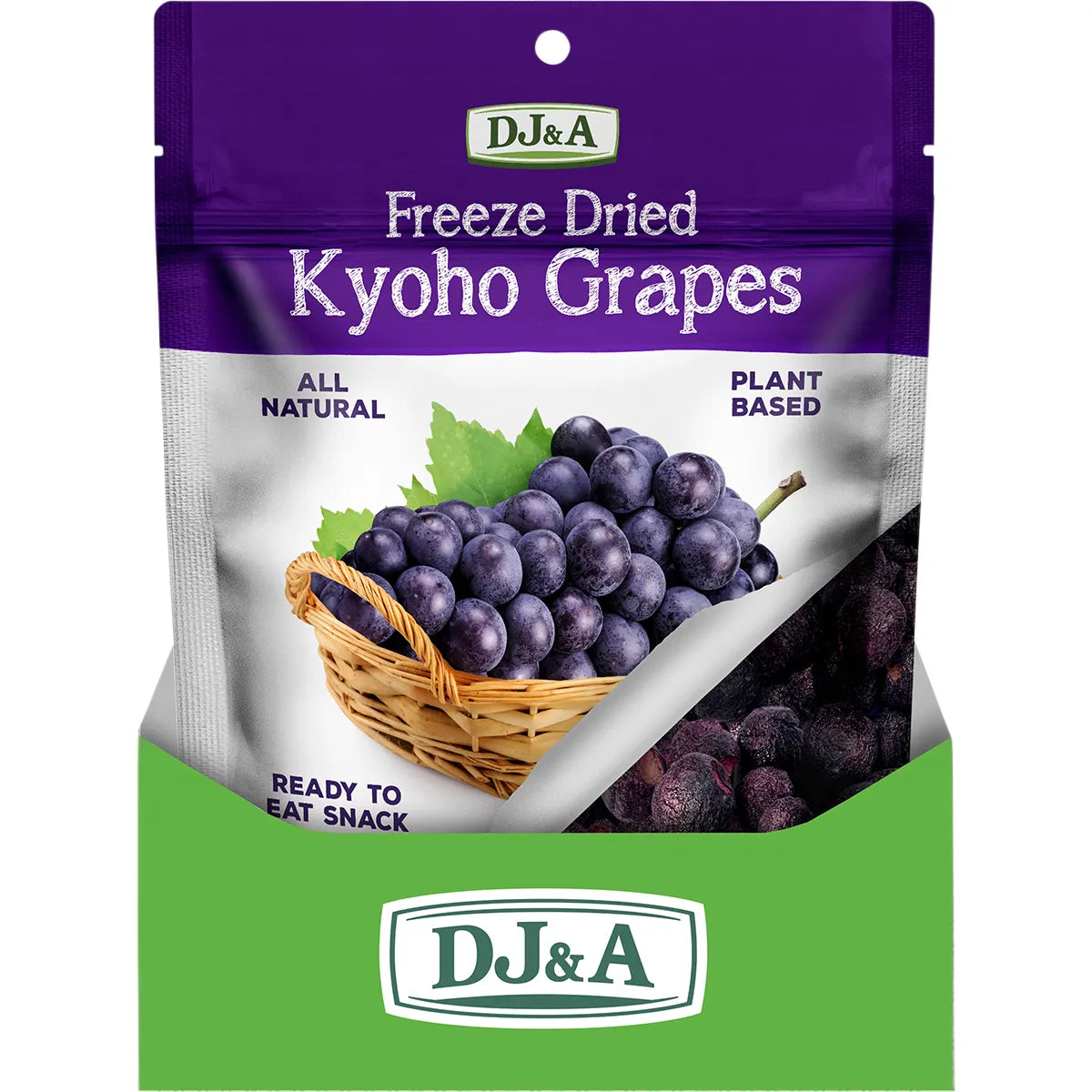 DJ&A Freeze Dried Kyoho Grapes 10x25g