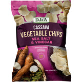 DJ&A Cassava Vegetable Chips Sea Salt & Vinegar 5x100g