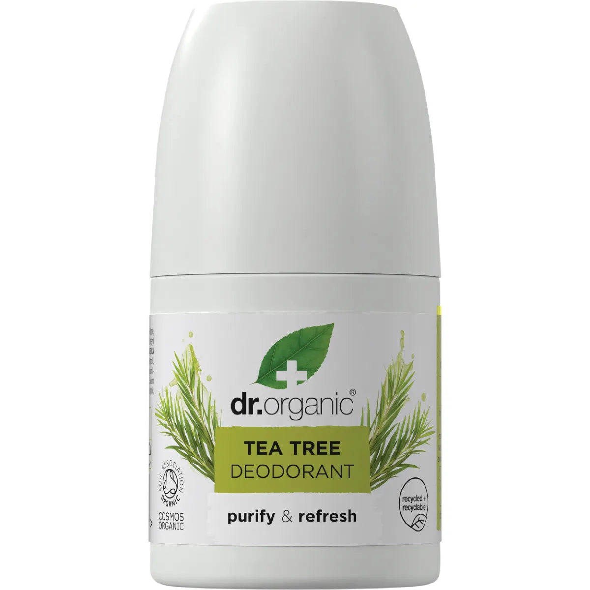 Dr Organic Roll-On Deodorant Tea Tree 50ml