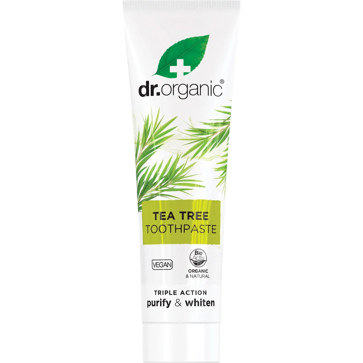 Dr Organic Toothpaste Tea Tree 100ml