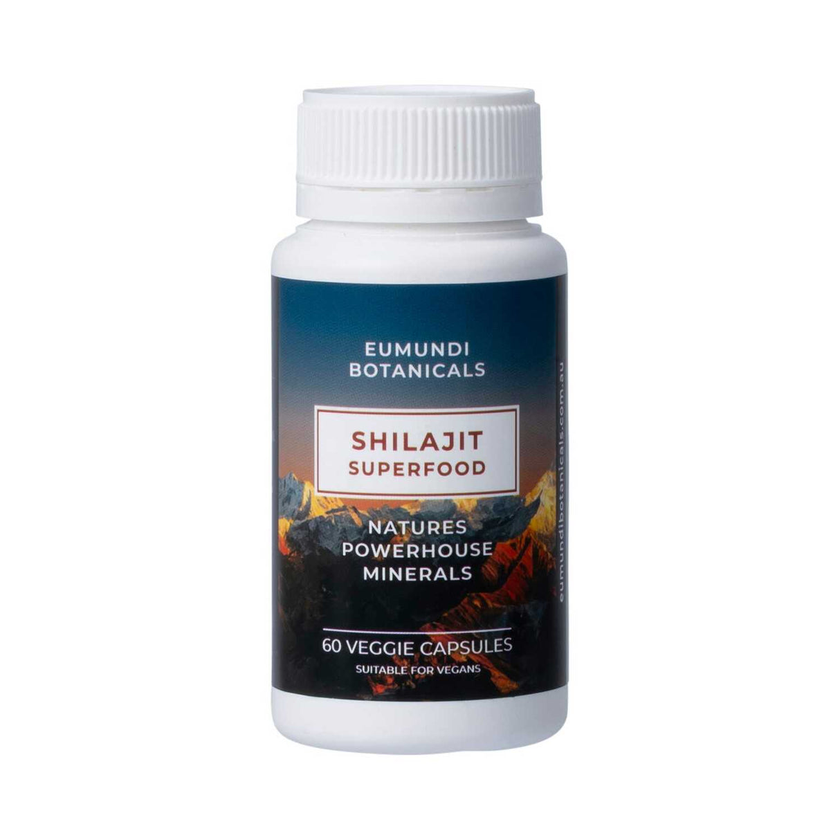 Eumundi Botanicals Shilajit 60 Caps