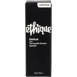 Ethique Lipstick Dahlia Terracotta Brown 8g