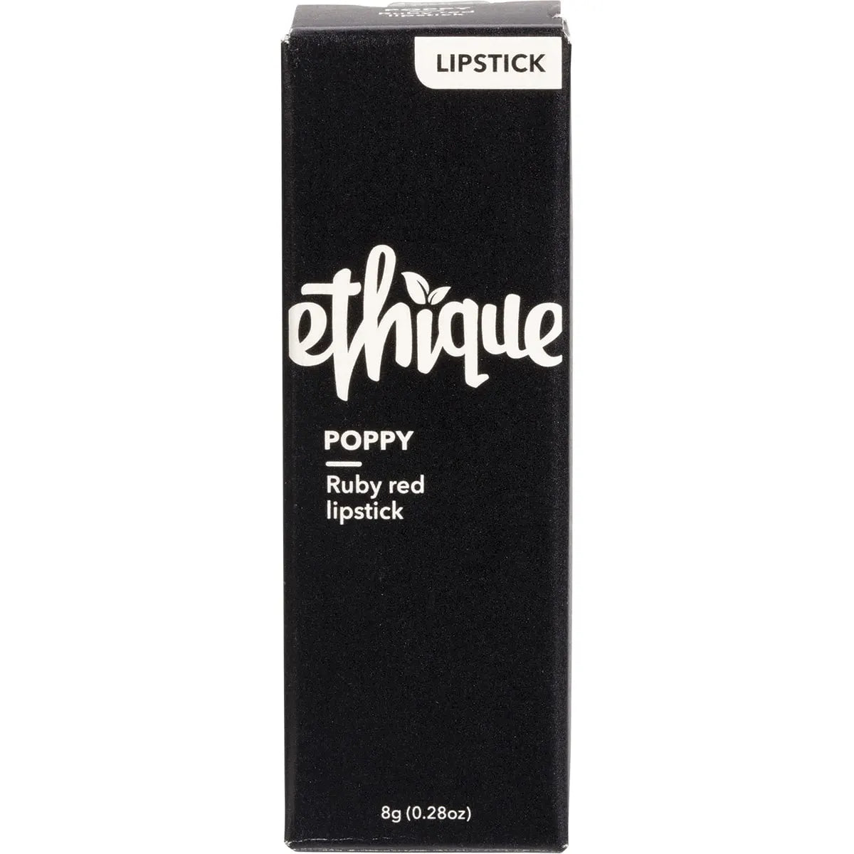 Ethique Lipstick Poppy Ruby Red 8g