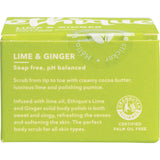 Ethique Solid Body Polish Bar Lime & Ginger 110g